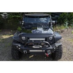 Sportowe zamknięcie maski - Jeep Wrangler JK